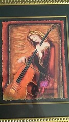 Charles Lee Painting (Restful Sound) Giclee in Color on Paper # & Framed