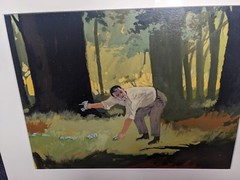 LAND OF THE GIANTS Movie Props CONCEPT ART PAINTING Sci-fi FIlm 1968 Spindrift