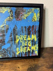 Original Abstract Graffiti Street Art Painting “Dreams” Signed Framed 2026