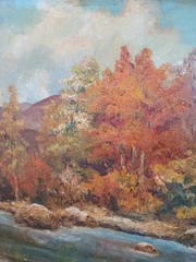 Original Oil Painting By Theodore Earl BUTLER (1861-1936) 20″x30″