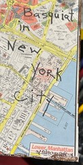 Nancy Denommee very cool work from this prolific painter. Basquiat in NY City