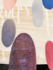 Rex Ray Original Mixed-Media Resin Collage Signed 4/02 #0600 12×16 San Francisco
