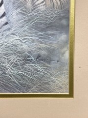 RUANE MANNING „SERENGETI PREDATOR“ LITHOGRAPH ON CANVAS 16″ x 20″