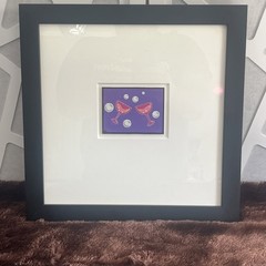 Original Vintage Whimsical Pop Art Painting Signed DG – Cocktail Toast -Framed