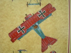 WWI Fokker DR.I Triplane 1917 Western Front Imperial German Air Service Original