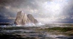 William Trost Richards Skelligs Reproduction – Giclee Canvas/Paper/Stretched