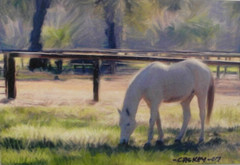Original Miniature Oil Painting by artist Bethany A Caskey on Illustration Board