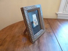 Vintage Persian Painting of a Hunting Scene in Frame 5 X 7″;5 X 3 1/2″ Opening