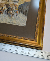 Stanislas Fabijanski Watercolor St. Florian’s Gate Kraków Polish Artist Signed