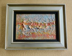 Autumn de Forest Framed Original Acrylic Painting Tiny Reflections Ver. III #1