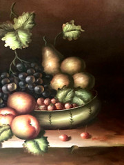 Original Oil Painting on Canvas – Still Life Size 20″ by 24″ Vertical Image