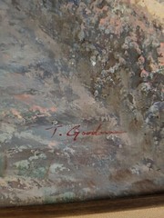 Vintage Oil Painting Pueblo Indian Native American Original Signed Framed 30×26″