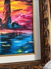Daniel Wall „Sunset Return“ Signed Giclee On Canvas – 179/200 Limited BEAUTIFUL