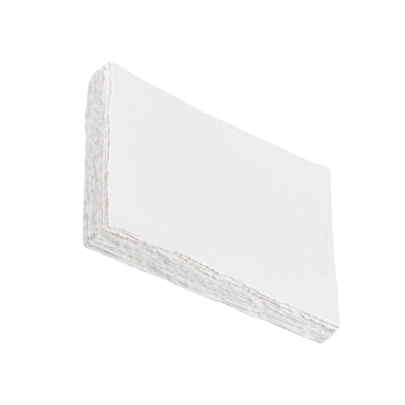Cotton Paper With Deckle Edges For Watercolor Sketching