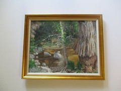VINTAGE OIL PAINTING CALIFORNIA PLEIN AIR LANDSCAPE PALM DESERT RETREAT NATURE