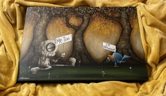 Fabio Napoleoni Original Oil Painting “We Are Unique” I’m Different Me Too