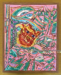 abstract art original Contemporary Modern Graffiti Expressionism Cubism