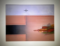 ANGEL RIVERO SIERRA. 2003. ¨El sitio de siempre¨. Cuban abstract expressionism.