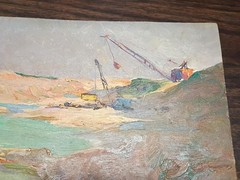 Ukrainian Soviet USSR Original Signed Oil Painting by Mikhail Vorobyov w/ BOOK!