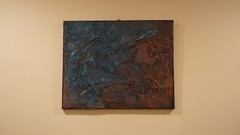 Abstract Grand Canyon – Canvas – Oil Pastels – 16″x20″ – Original Piece