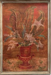 WPA Artist Robert Lewis Gage, Texan (1915-2013) Floral Bouquet Painting