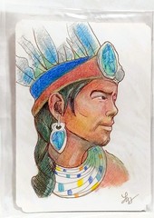 Miniature Fine Art Study • Watercolor on Paper • Signed Original