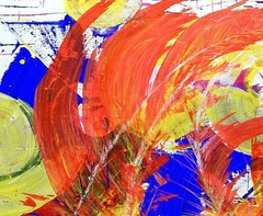Anastasia Woron : “ Phoenix, Reborn “ – Acrylic Original Signed (39 3/8×31 1/2in
