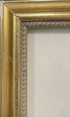 Signed Lithograph Andree Framed 19.5″ x 17.5″ Girl Ballerina COA Pink Wht Beige