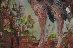 Original Signed Oil Painting “El Pollo Criollo” Cuban Chicken 11×14 Hecto Vidal