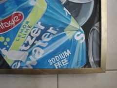 Anthony Mezza 1993 Photorealism Crushed Cans Oil On Canvas Painting Signed !