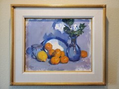 Listed Artist Raye Anne Marks Signed Framed Original Still life Oil Painting