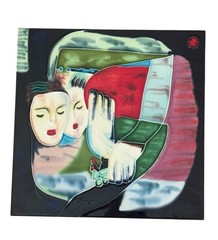 Yang Yang Dreaming Tile Modern Art