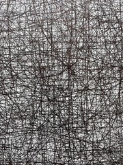 ORIGINAL LARGE DRAWING BLACK INK ON PAPER