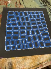 Walala Tjapaltjarri 💕Aboriginal Art 48cm x 46cm COA Supplied WT28F-1