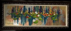 James Coleman „Pond of Reflection“ 2020 20″ x 60″ Mixed media wUNIQUE