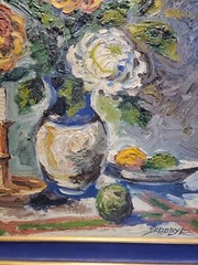 LARS DRAABYE! PAINTING „VASE OF FLOWERS“
