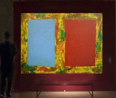 Mark Rothko Style Giant Canvas Painting 84”X62” (7 Foot) Abstract Modern XL XXL