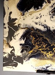 „Authority“ by H Mikel Feilen – Mixed Media Abstract Art