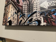 graffiti canvas art Lithograph By INS