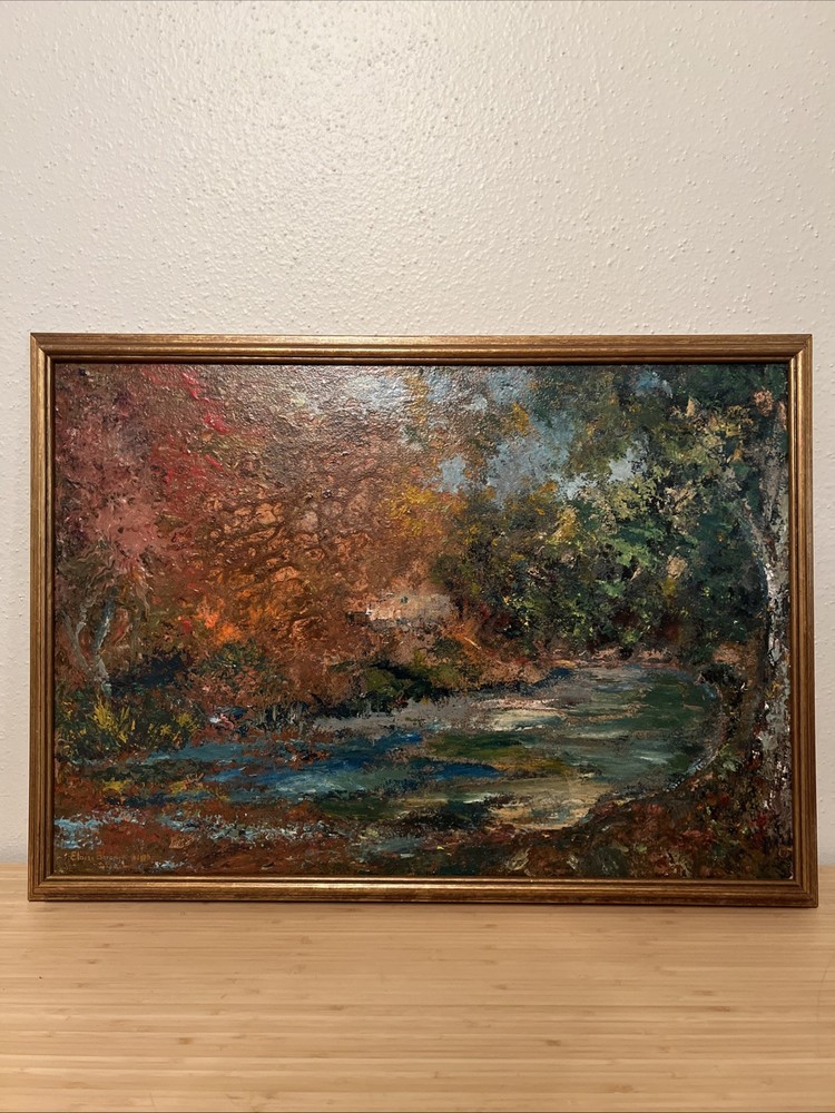 Original Oil Painting Signed 20.5” By 28.5”