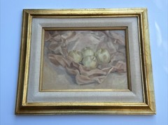 ELLSWORTH WOODWARD PAINTING ANTIQUE FINEST STILL LIFE FAMOUS LOUISIANA MA RARE