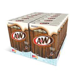 A&W, Root Beer – Powder Drink Mix – (12 Boxes, 72 Sticks) – Sugar Free & Delicio