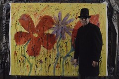Mark Little￼ Profession￼al Canvas Painting 81” X 62”(6ft 9in)Abstract Floral XL
