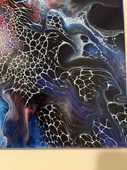 Original Abstract Painting One Of A Kind 14 X 14 Canvas Wall Art