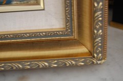 ORIGINAL FRAMED OIL PRADO BOULEVARD SCENE OLD HAVANA, CUBA ARTIST: HECTO VIDAL