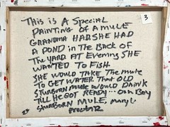 Was 350–Now $280 — YOU CAN TAKE A MULE TO WATER – MARY PROCTOR (3–7738)