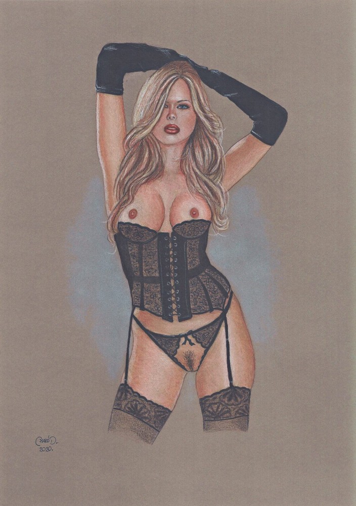 Nude nude naked woman woman new femme nude drawing drawing design – 56