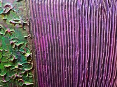 Pinky’s Green (New) 36x12x1.5 In. Acrylic Thick Textured Original Art