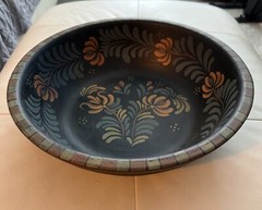 Wooden Bowl Handmade And Signed By Kathy Graybill