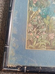 VINTAGE BALI PAINTING MASTERFUL TROPICAL M.D. NAYANA BATUAN FOLK PRIMITIVE RARE